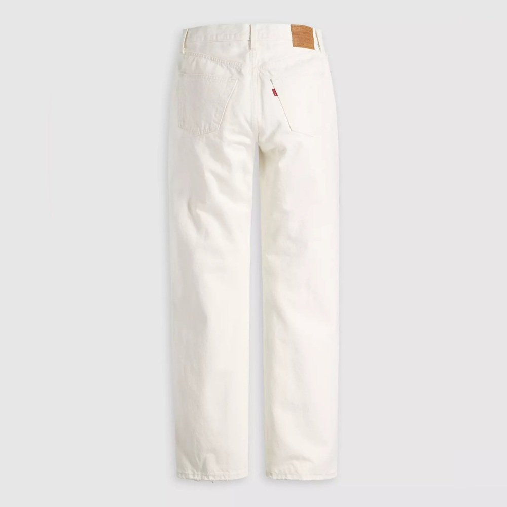 Levi's Women's Straight Leg White Jeans - Picture 7 of 10